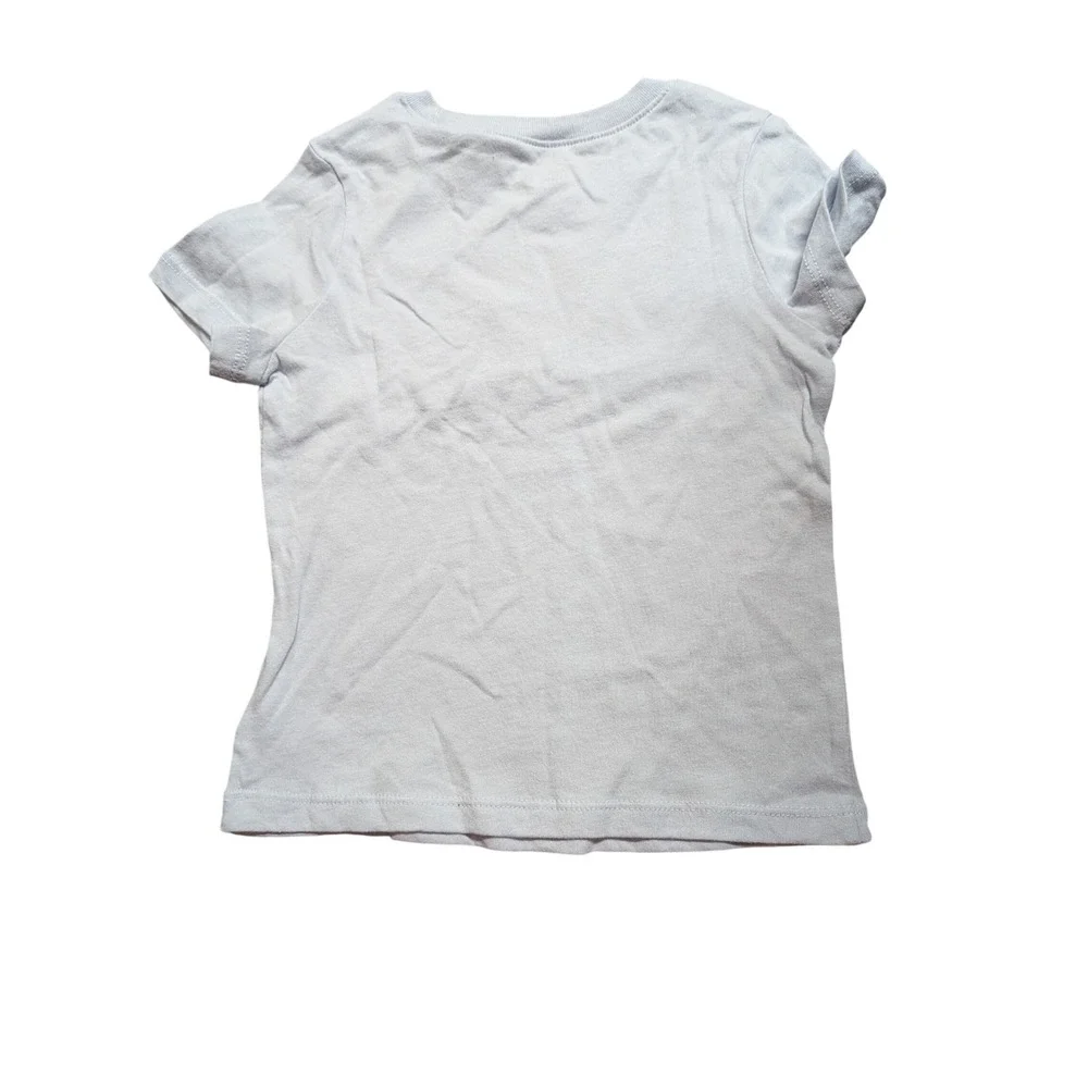 Old Navy Kids Light Blue Cousin Crew Graphic T-Shirt Short Sleeve 3T NWT